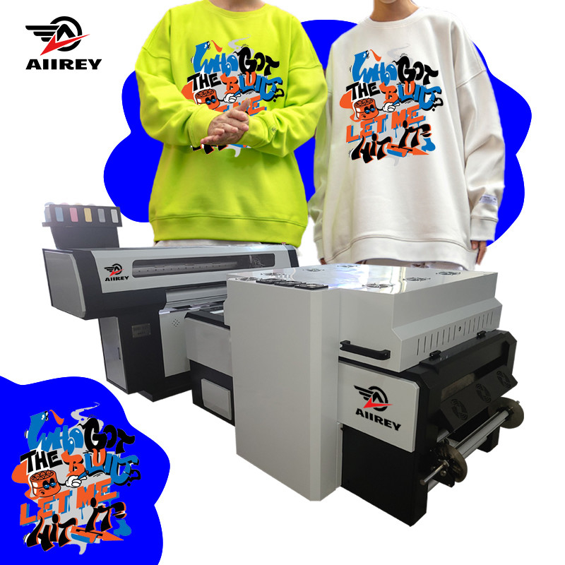 Otomatik 1.8*3.5m 3200 DTF Filmi Yazıcı CMYK W Özel Renk