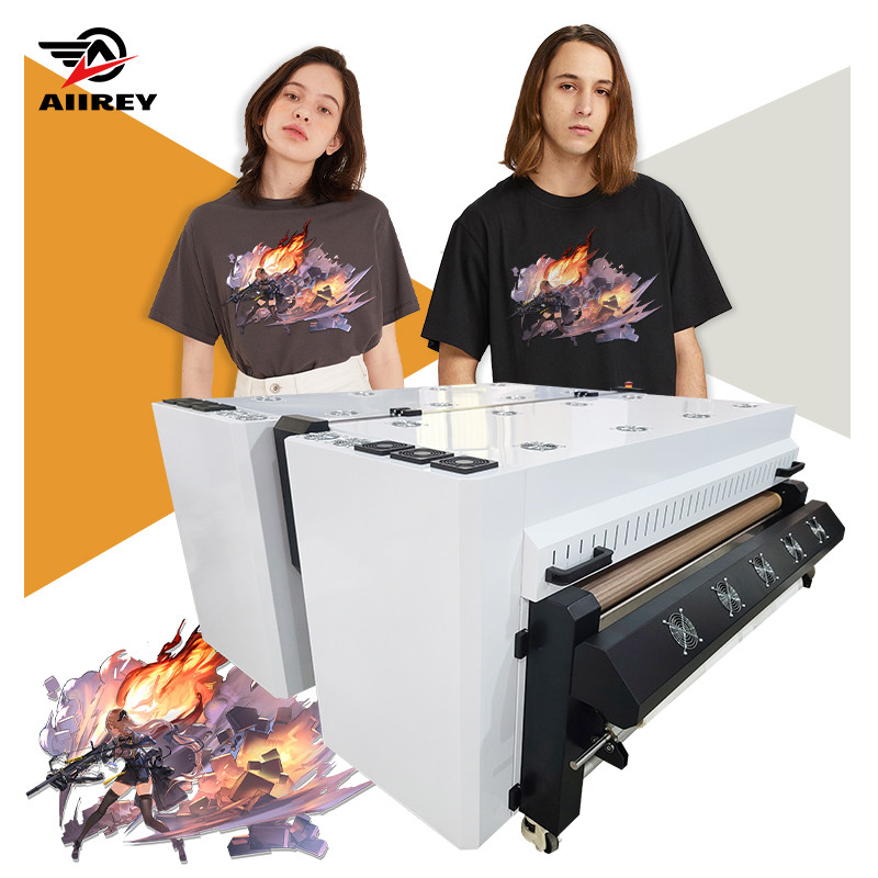 CMYK + W Renkli 3000rpm Büyük DTF Toz Çalkalama Makinesi