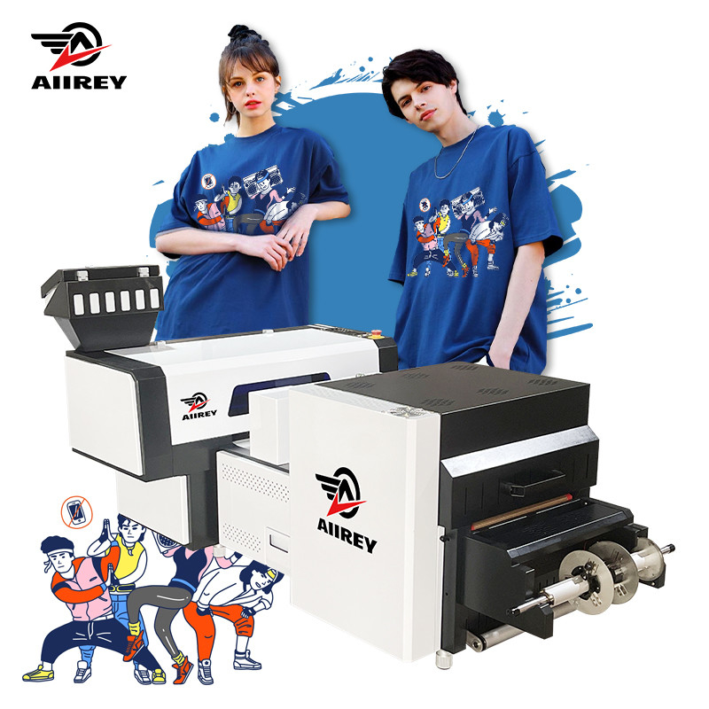 Çift Kafa Yüksek Hızlı 40cm DTF Baskı Makinesi T Shirt Isı Transferi Dtf Yazıcı