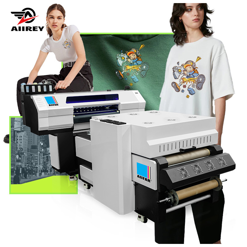 4 Pass PET Transfer DTF Film Yazıcı Otomatik Toz Geri Ödeme