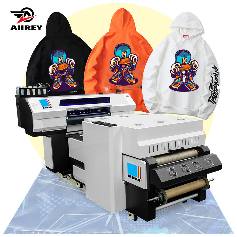 Orta ve arka üç aşamalı ısıtma DFT baskı makinesi CMYK Renk