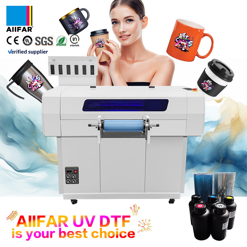 Yüksek Verimlilikli UV DTF Yazıcı Dijital UV Baskı Makinesi Plak Tipleri