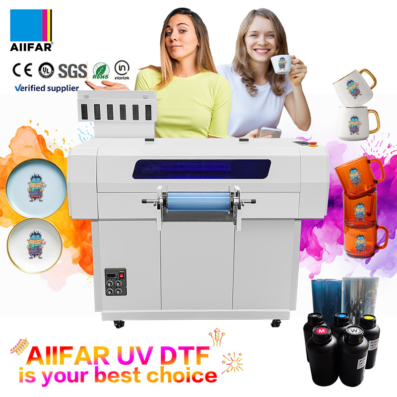 Yüksek Verimlilikli UV DTF Yazıcısı Restoran için Refinecolor Roll To Roll Teknolojisi