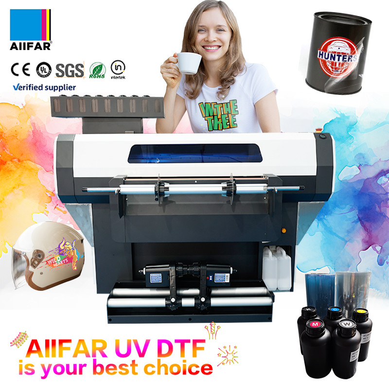UV DTF yazıcısı UV kristal çıkartma için otomatik dereceli mürekkep püskürtücüsü
