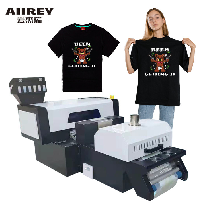 2 Kafa XP600 30cm DTF Yazıcı Makinesi Rulodan Ruloya Plaka Tipi