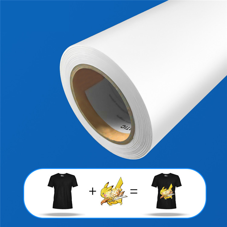 Pamuklu T Shirt Mürekkep Püskürtmeli Mürekkep Yazıcı için A3 Rulo Boyutu DTF PET Film